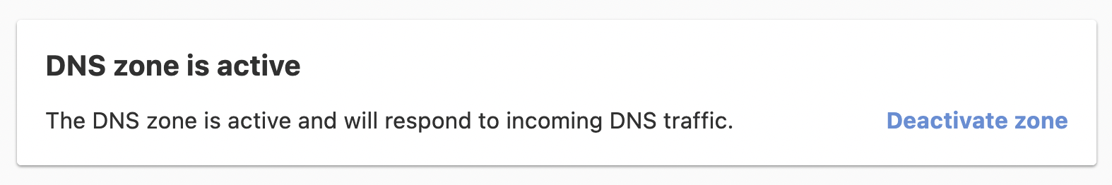 Enable DNS hosting